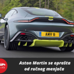 Aston Martin se oprašta od ručnog menjača