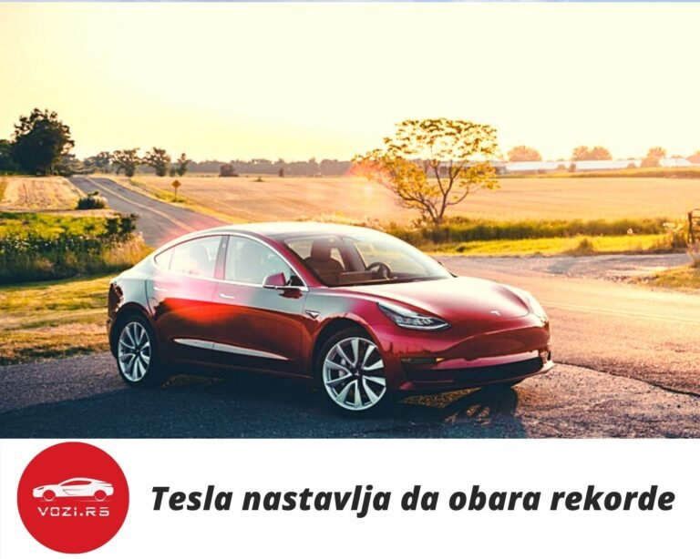 Tesla Record Electric Car
