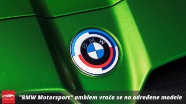 Bmw M Motorsport Amblem Vozi Rs